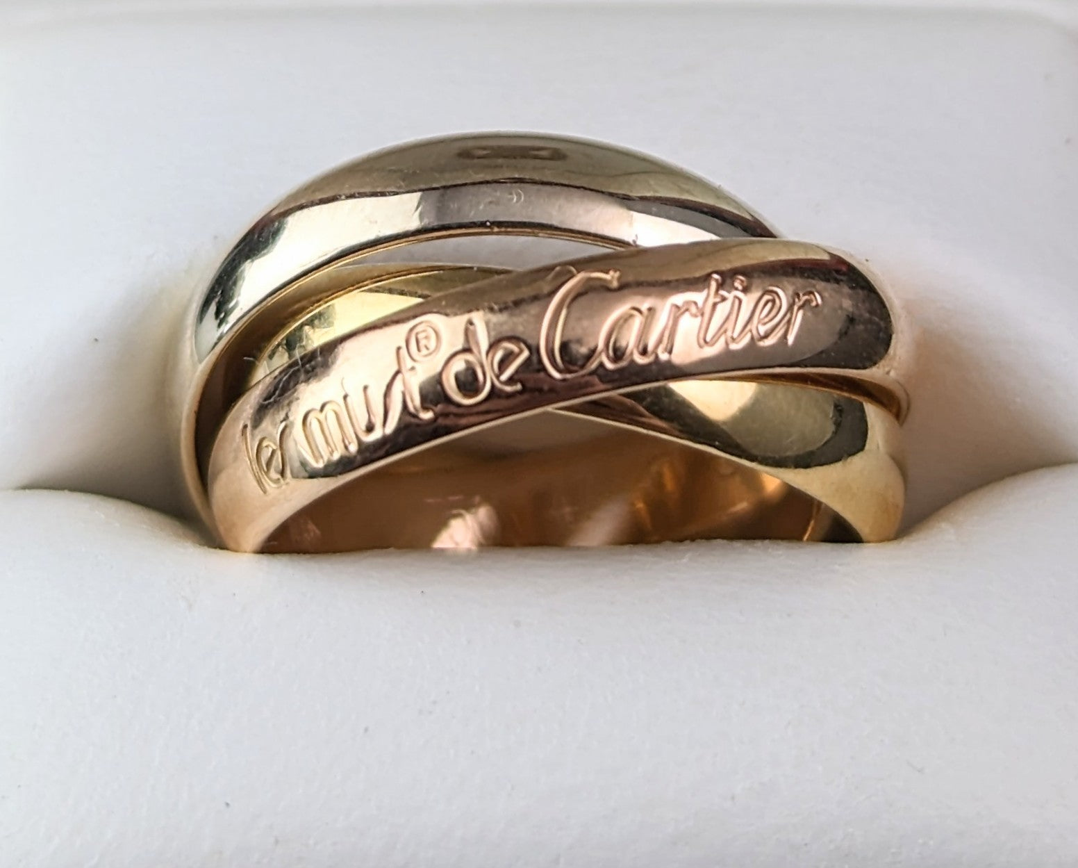Les must de cartier trinity ring sale