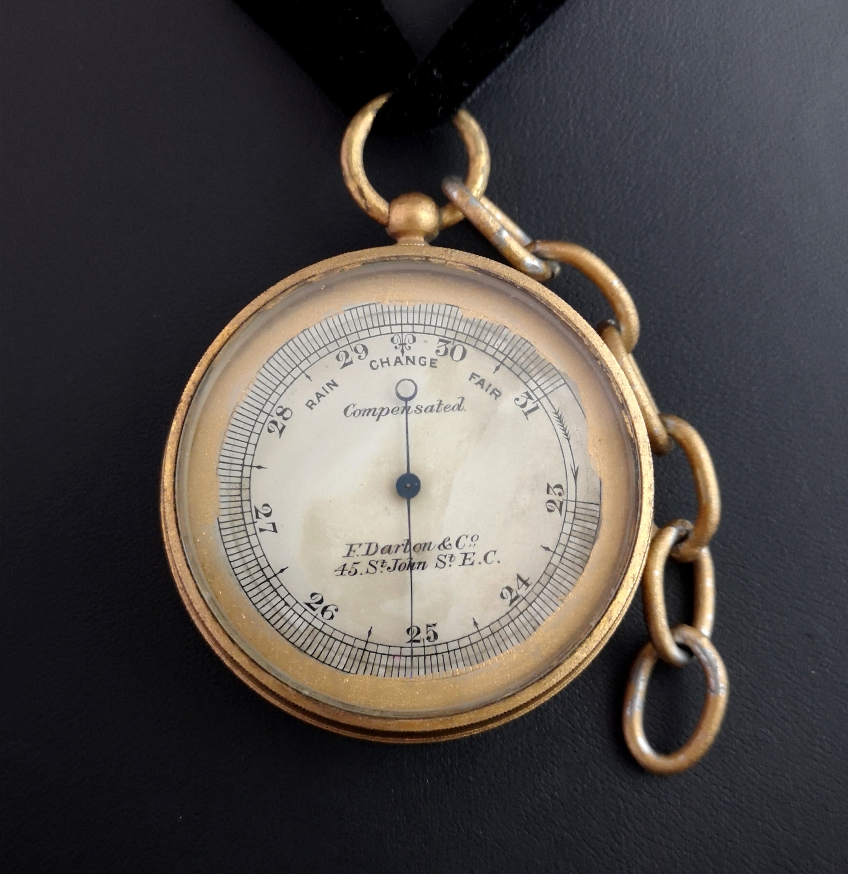 Antique Pocket Barometer, Darton And Co – StolenAttic