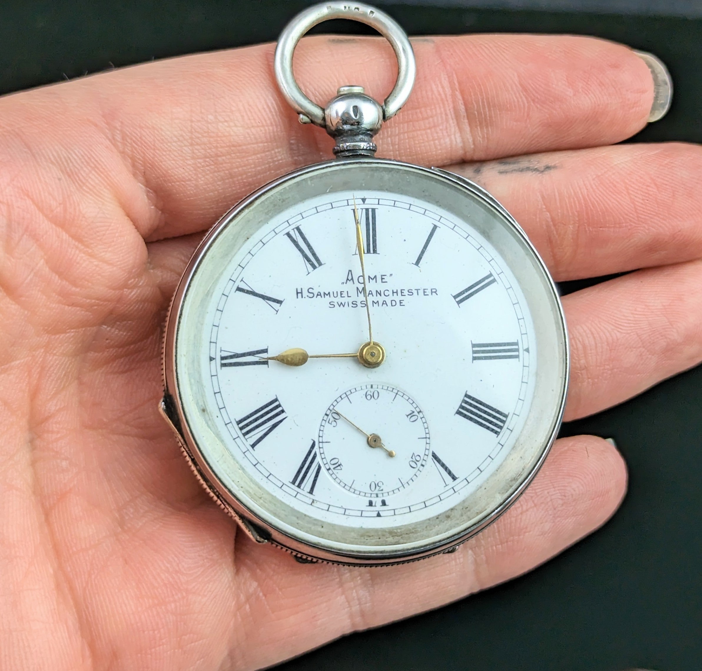 Acme shop pocket watch